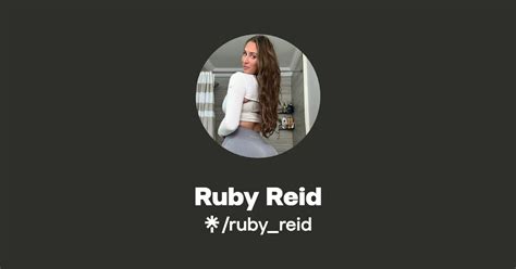 ruby reid leaks|@Rubyreidxoxo 